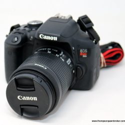 Canon EOS Rebel T6i Camera, 18-55MM Lens & Charger