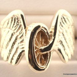 10k yellow gold " Chopper " ring