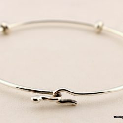 Silver bangle